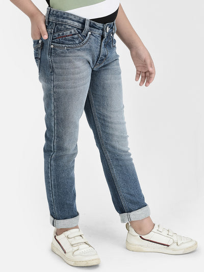 Blue Light Washed Jeans