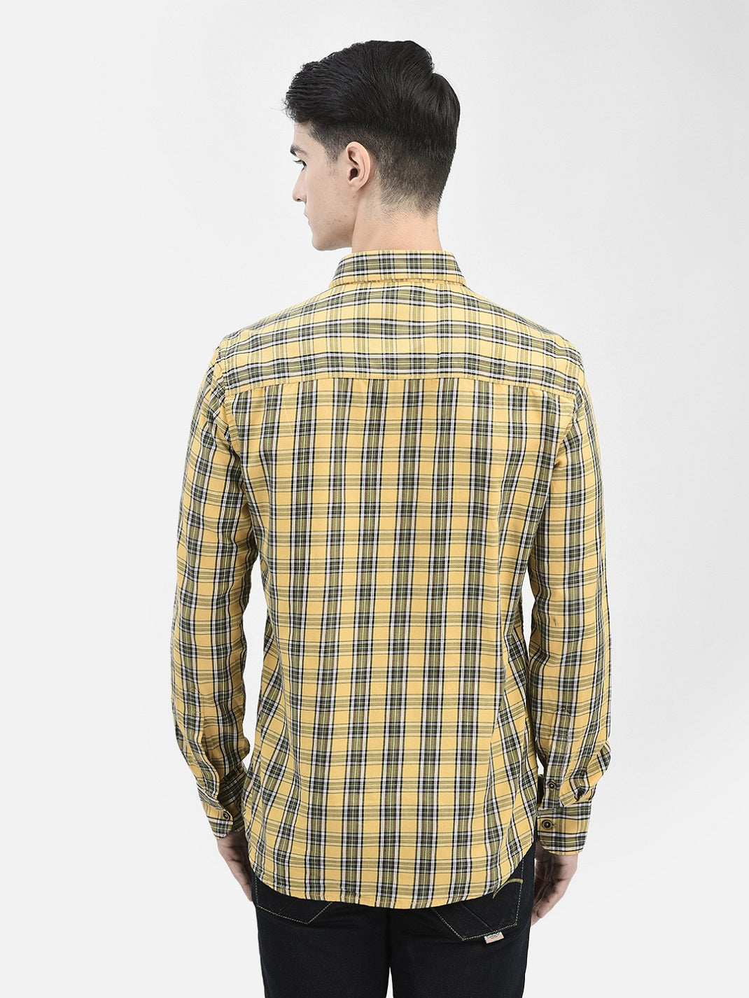 Yellow Checked Shirt