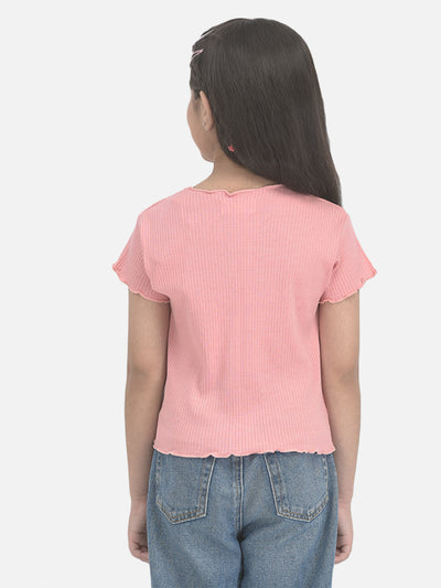 Pink Printed T-shirt