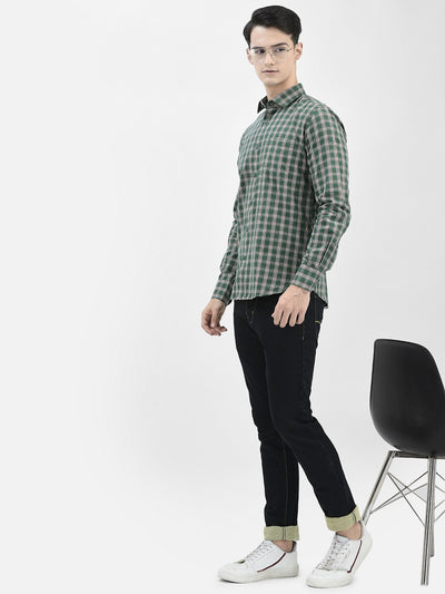 Green Checked Shirt