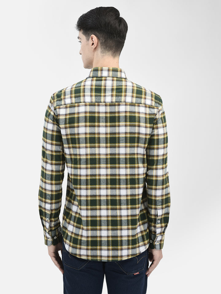 Green Checked Shirt