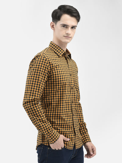 Mustard Checked Shirt