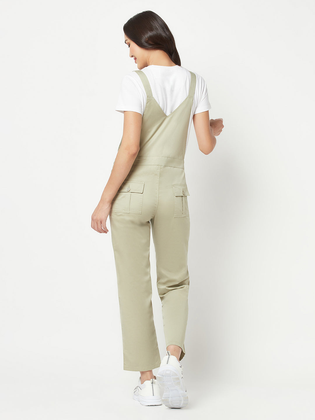 Olive Dungarees