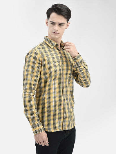 Yellow Checked Shirt