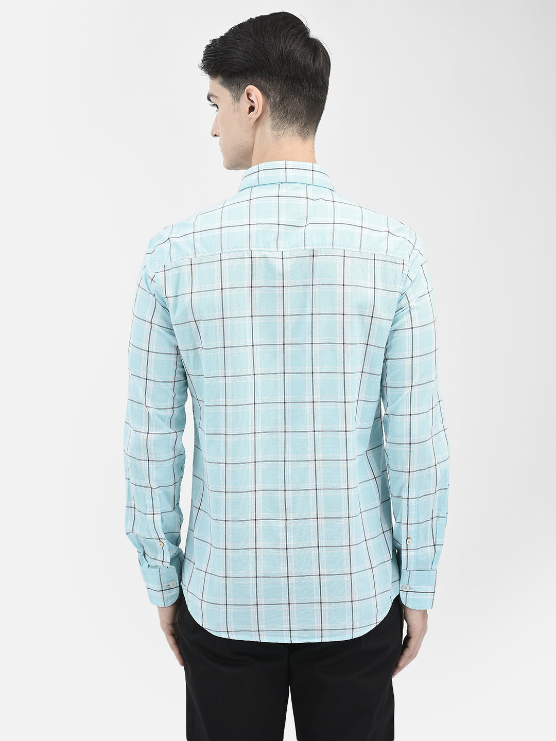 Blue Checked Shirt