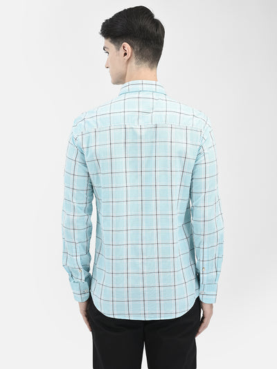 Blue Checked Shirt