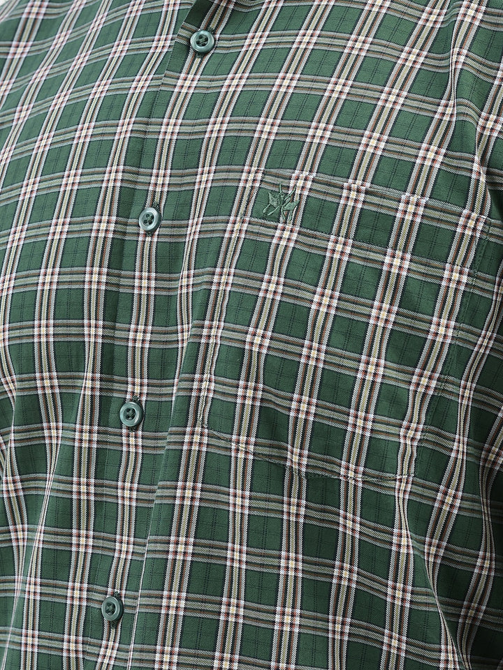 Green Checked Shirt