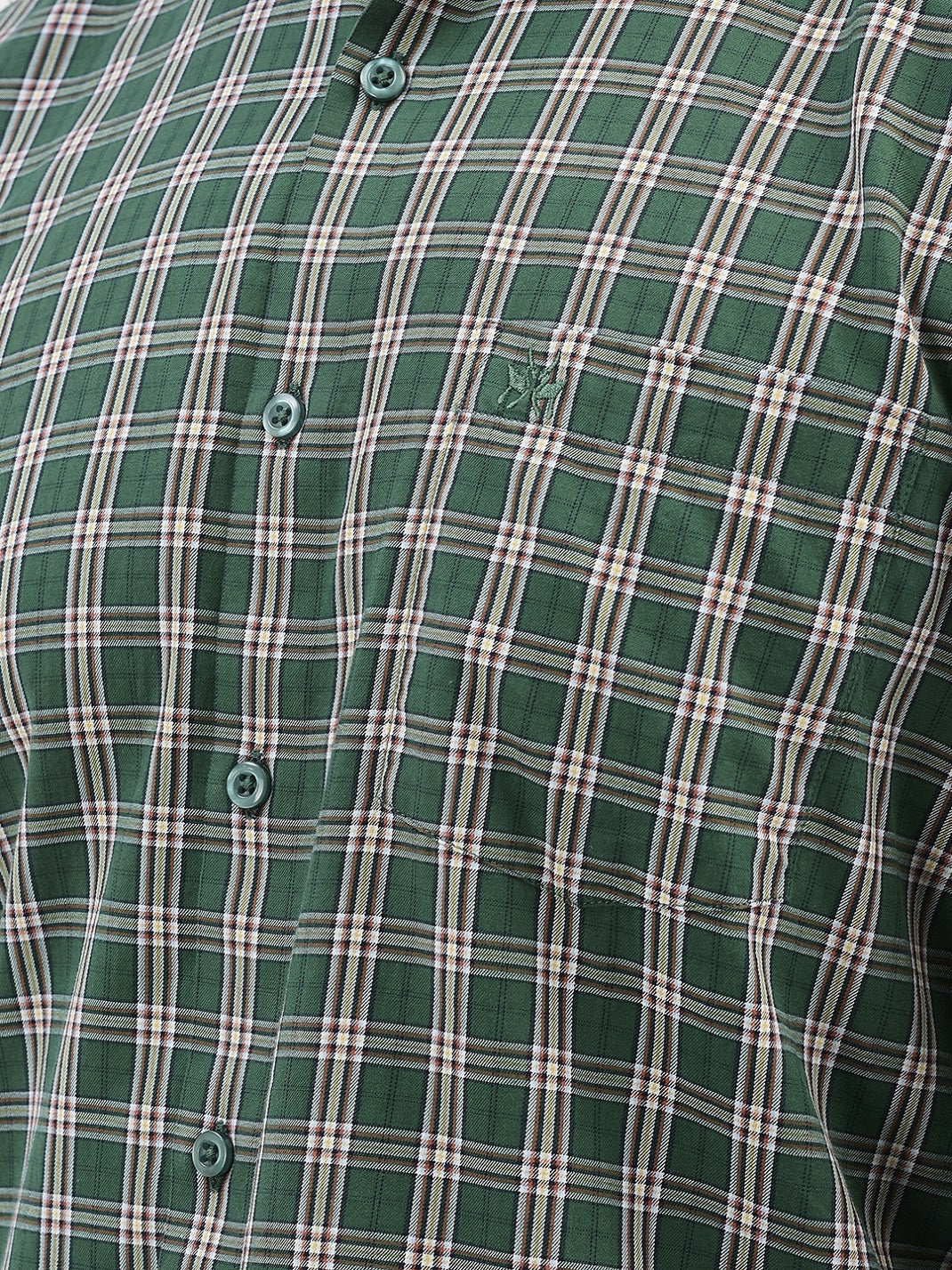 Green Checked Shirt