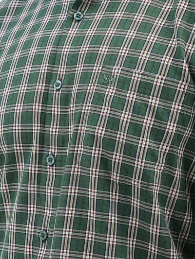 Green Checked Shirt