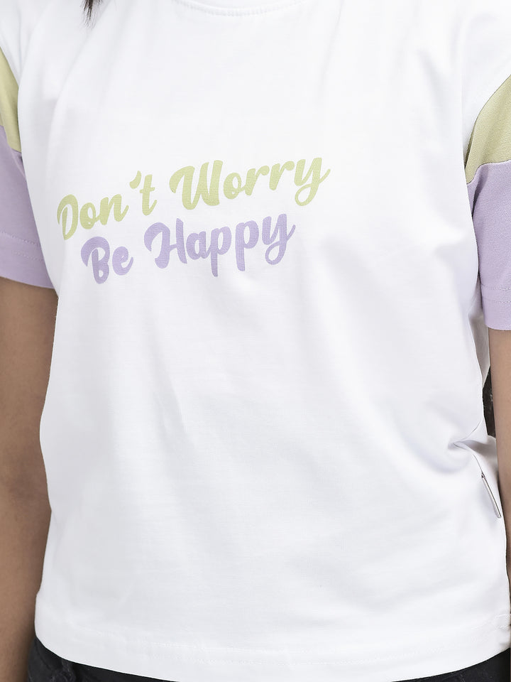 White Cotton T-shirt