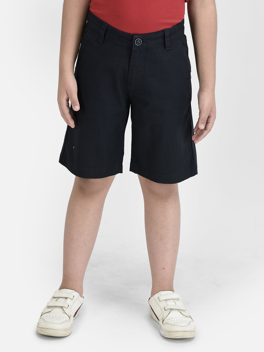 Navy Blue Chino Shorts