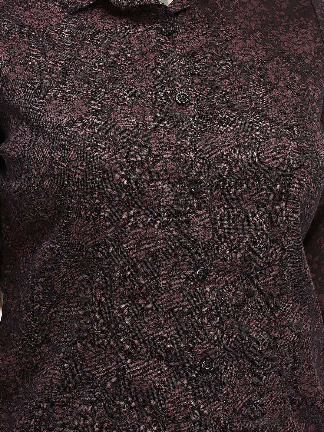 Floral Wine Shirt