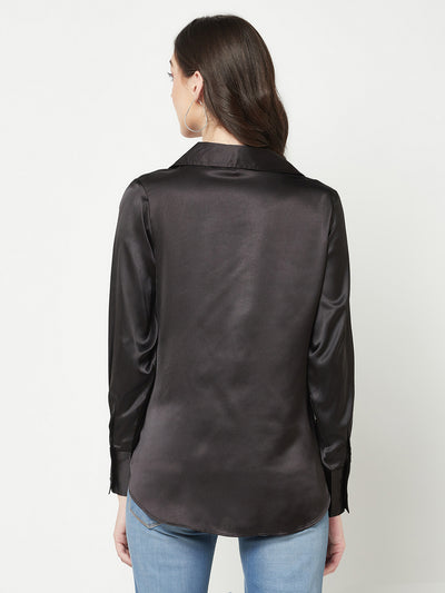  Black Long Sleeves Shirt