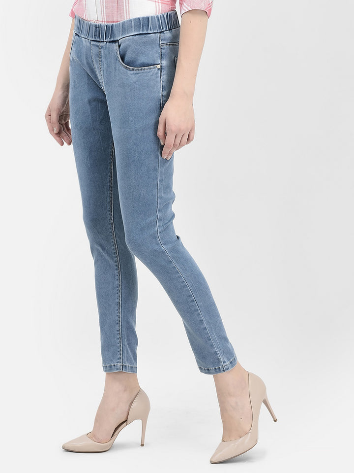 Blue Denim Jegging