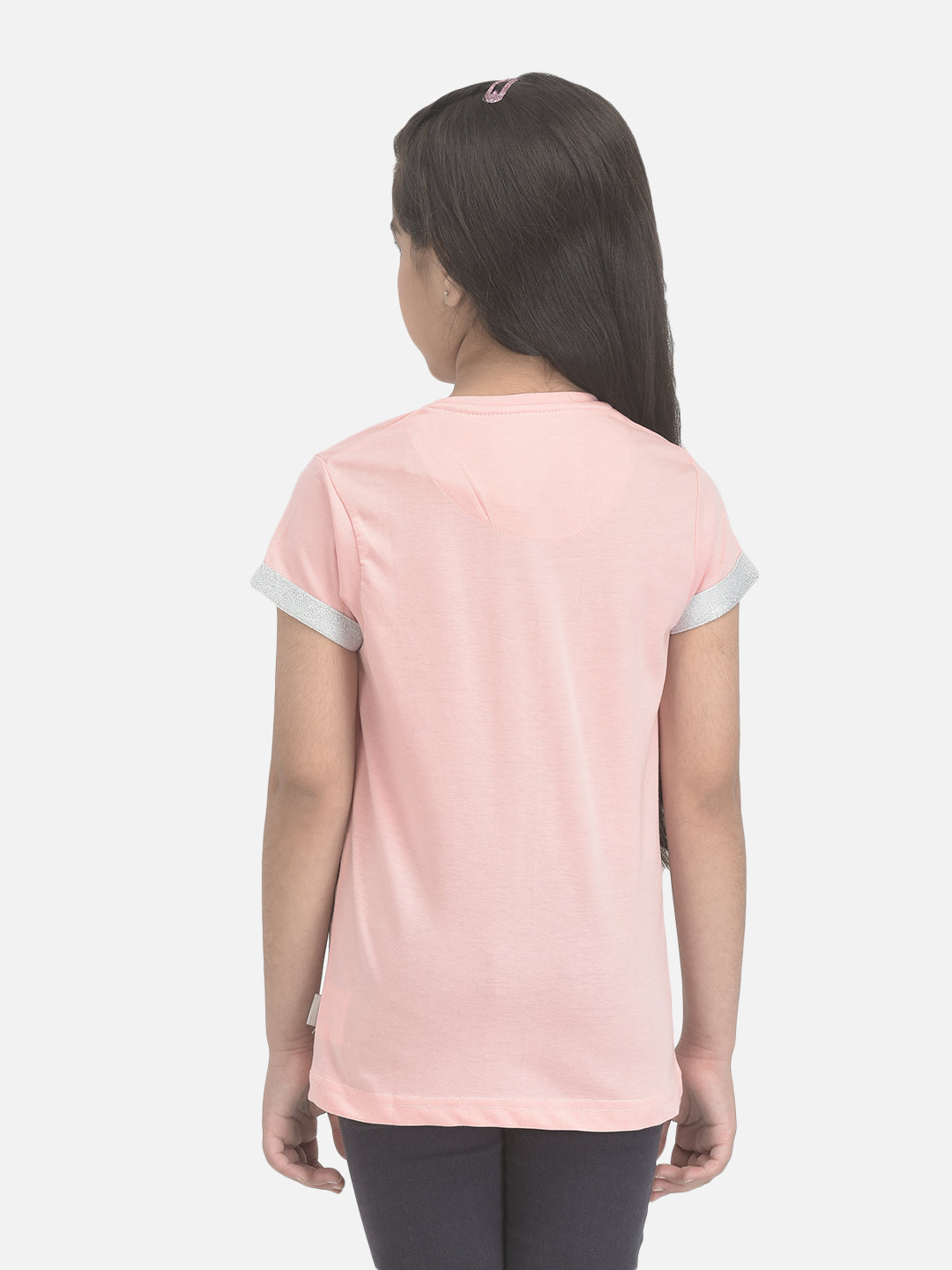 Pink Printed Lounge T-shirt