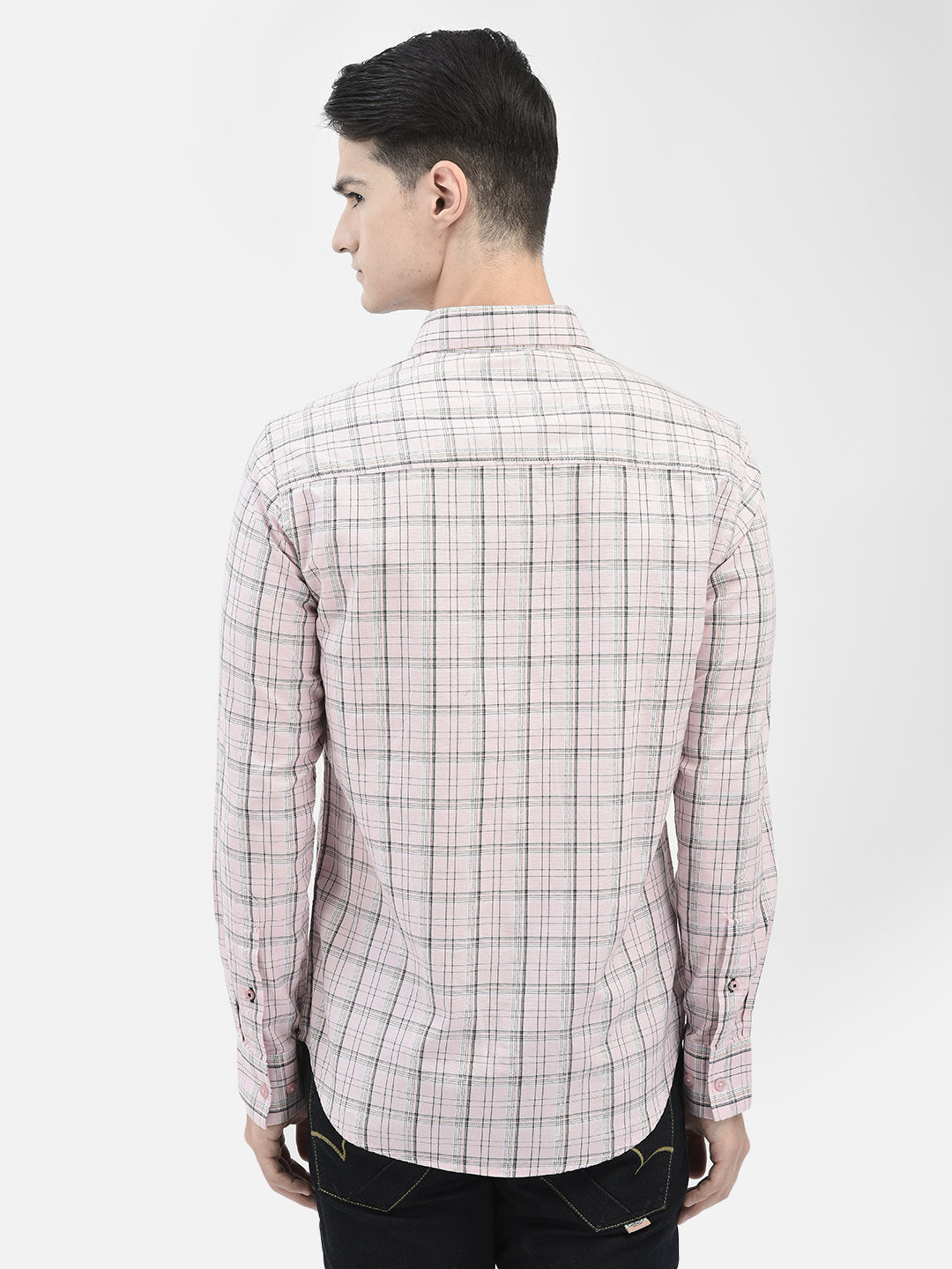 Pink Checked Shirt