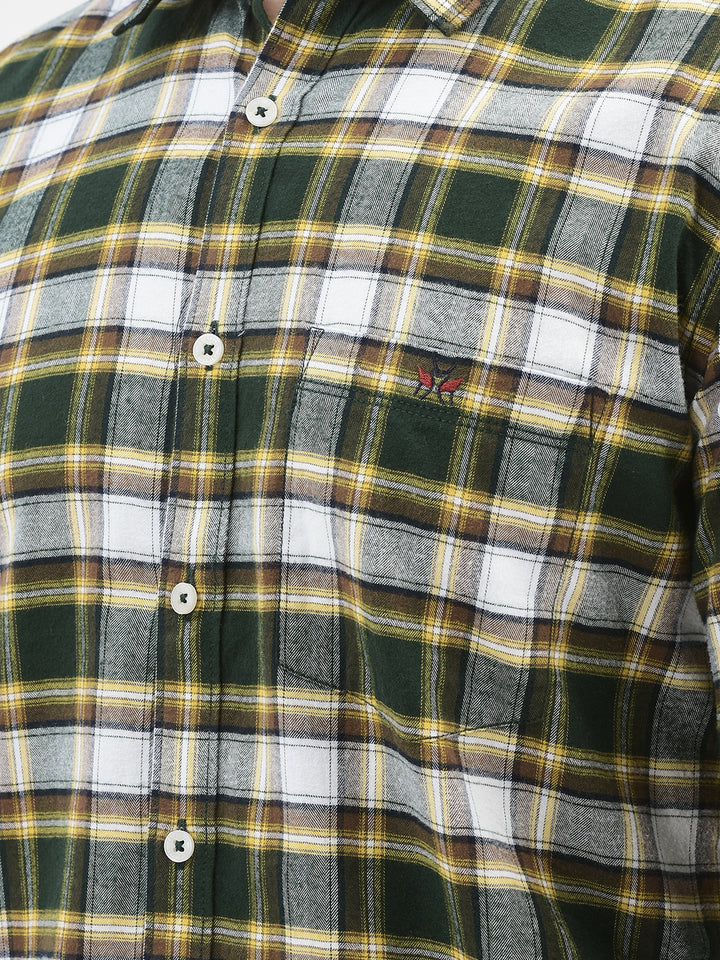 Green Checked Shirt