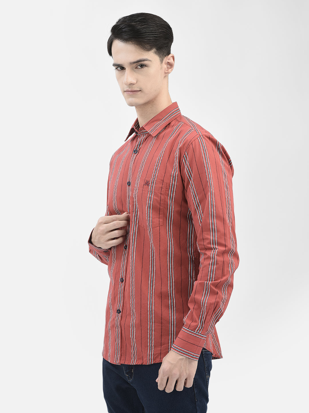 Red Striped Shirt