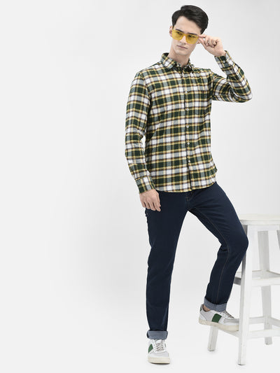 Green Checked Shirt