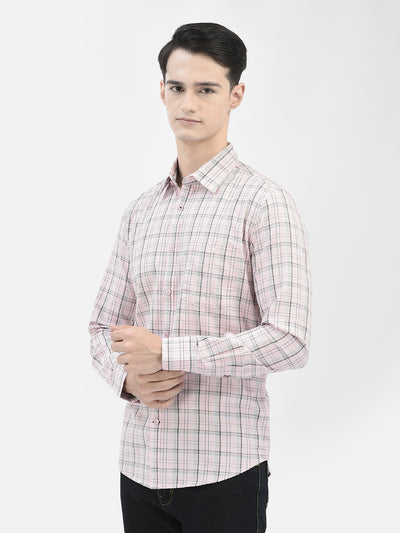 Pink Checked Shirt