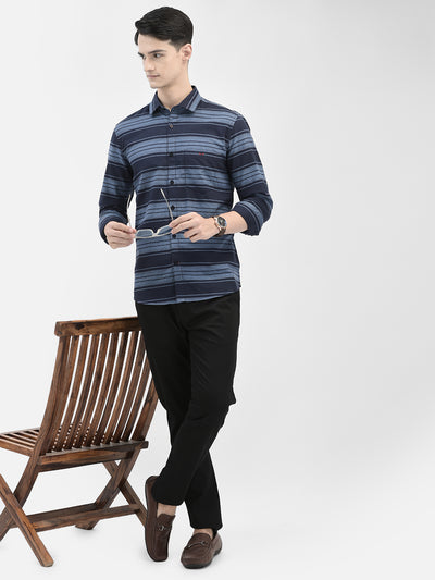 Blue Striped Shirt