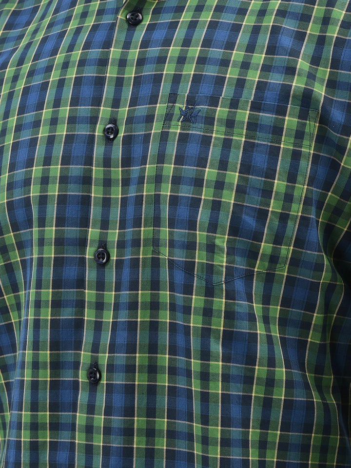 Green Checked Shirt