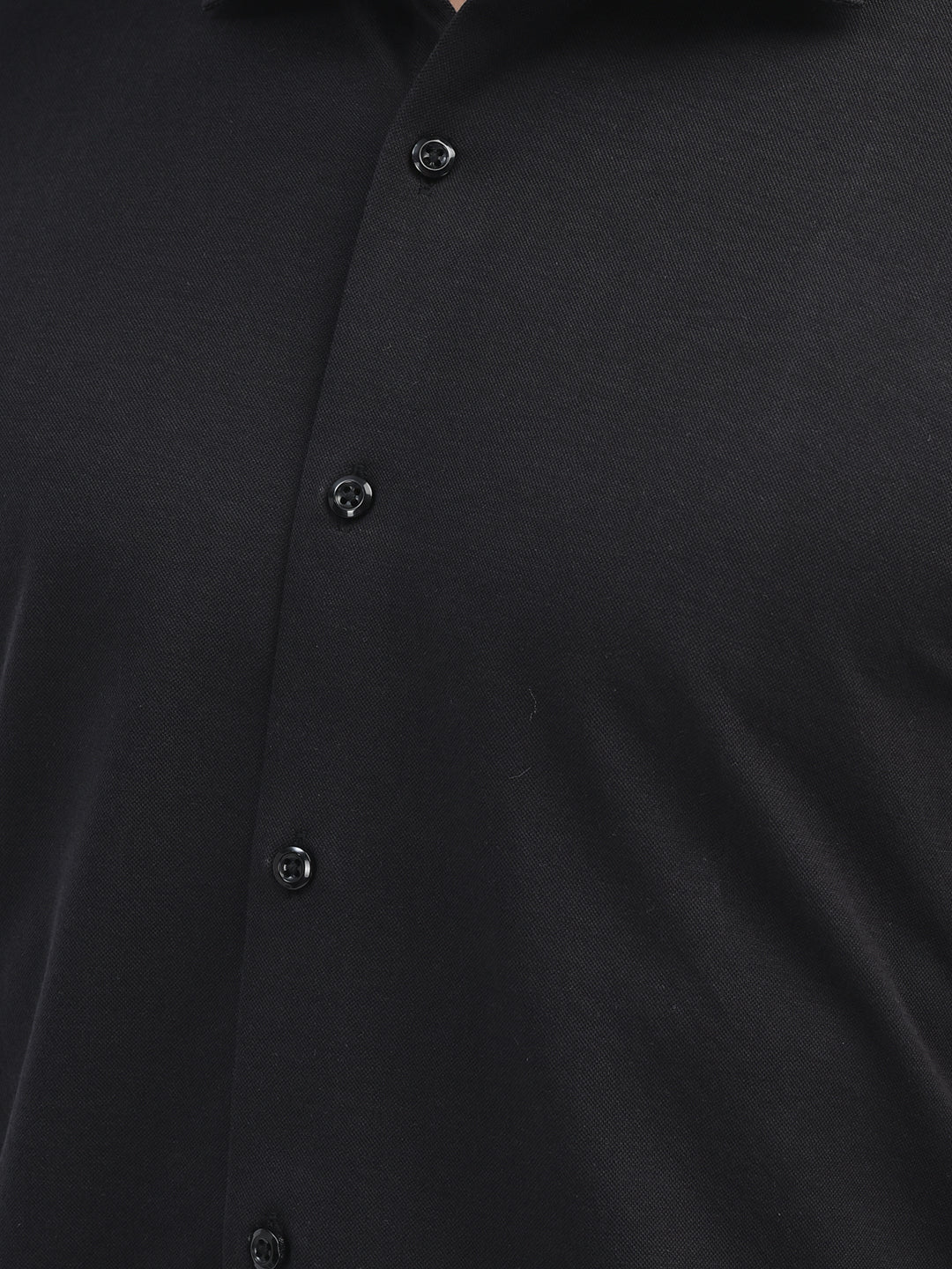 Black Pure Cotton Shirt