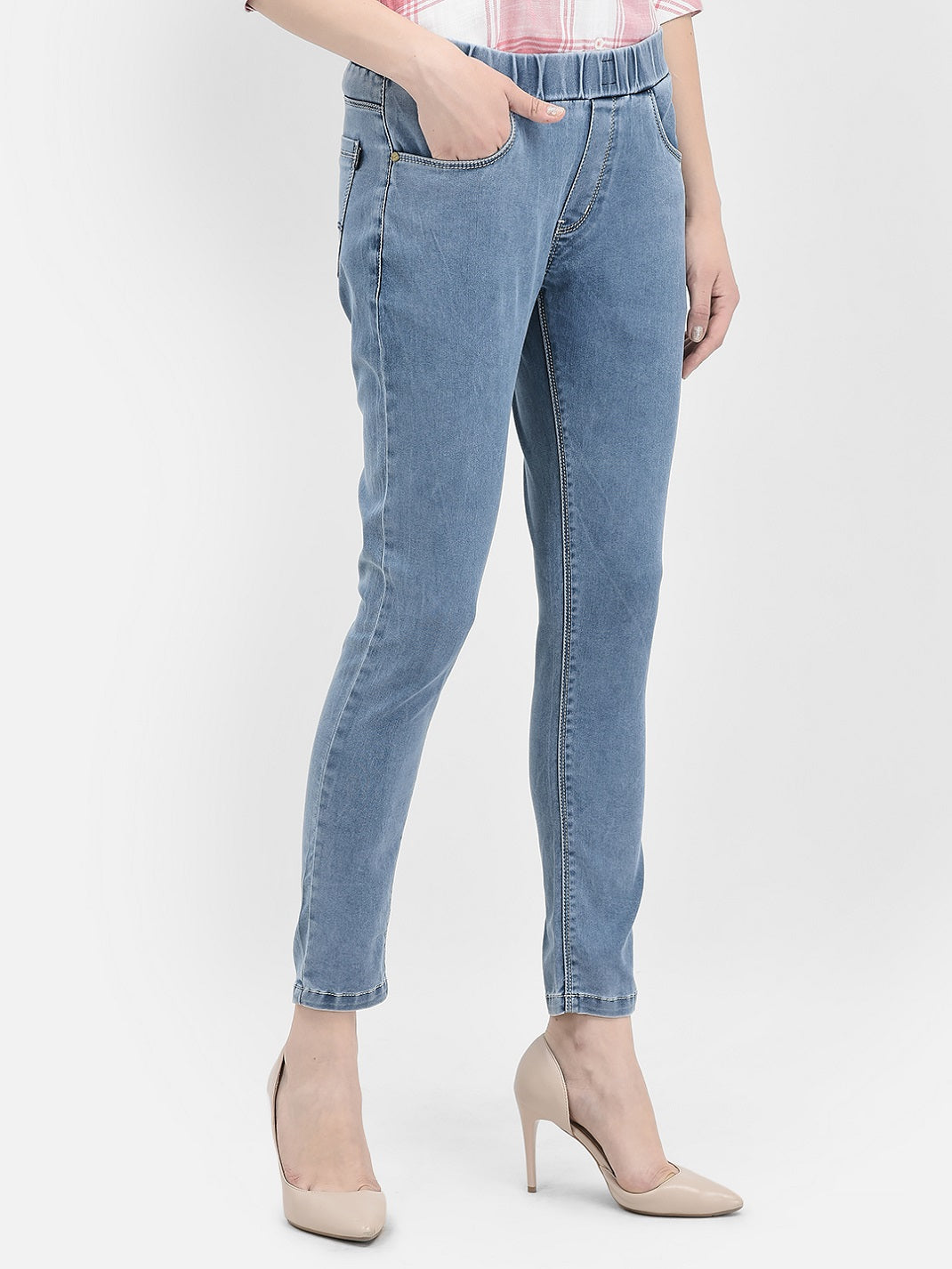 Blue Denim Jegging