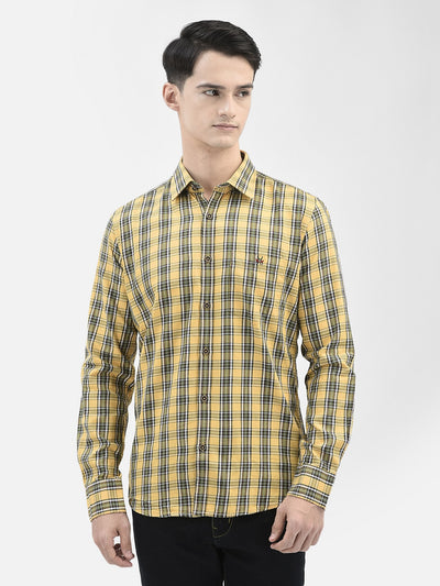 Yellow Checked Shirt