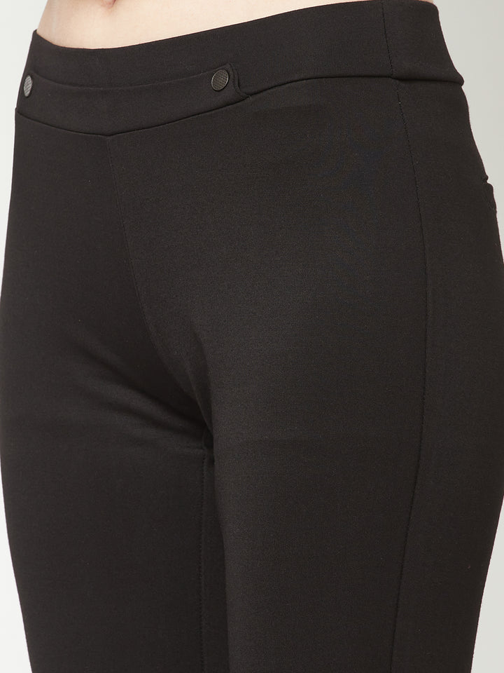Black Slim Trousers