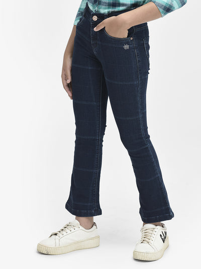  Navy Blue Bootcut Jeans