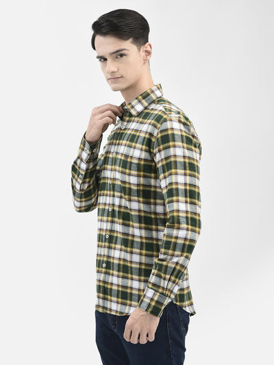 Green Checked Shirt