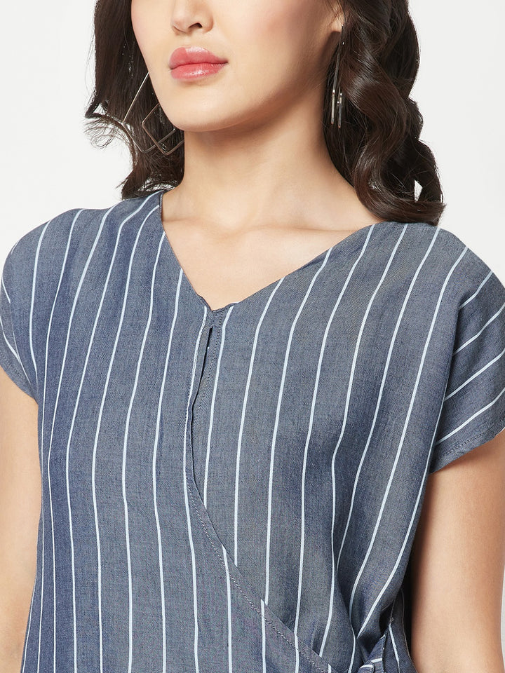 Blue Striped Co-Ords