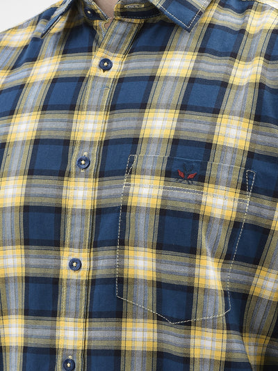 Mustard Checked Shirt