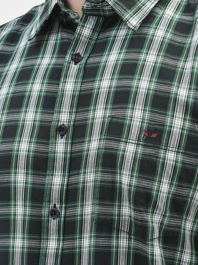 Green Checked Shirt