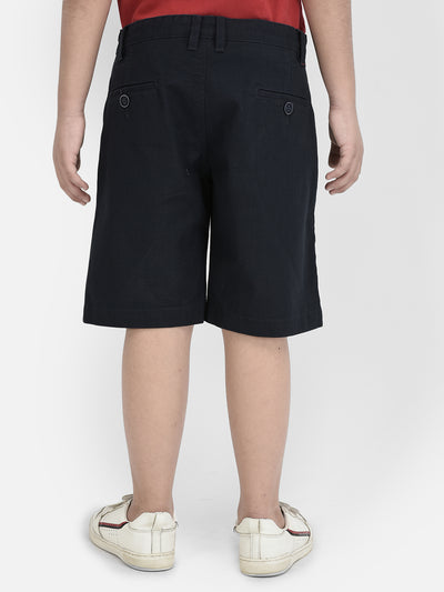 Navy Blue Chino Shorts