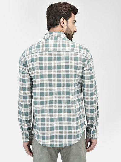 Green Checked Shirt.