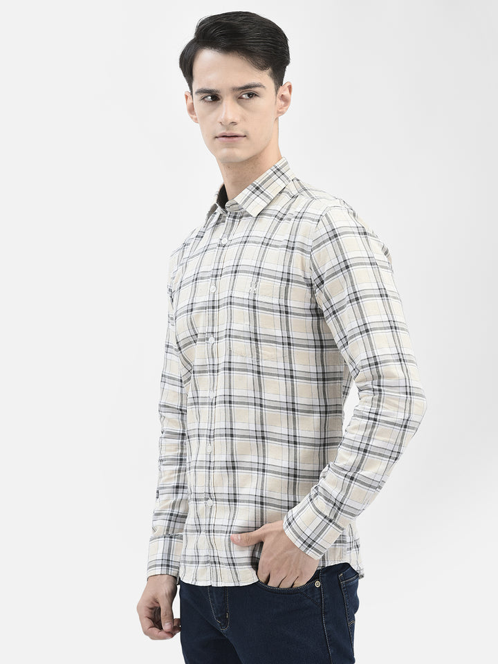 Grey Checked Shirt