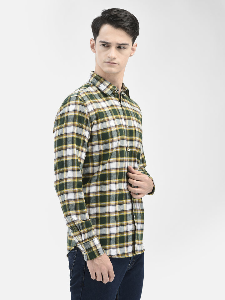 Green Checked Shirt