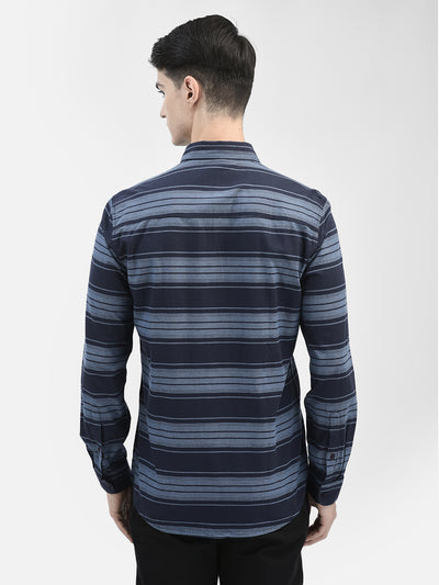 Blue Striped Shirt