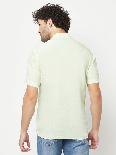Light Green Linen Kurta