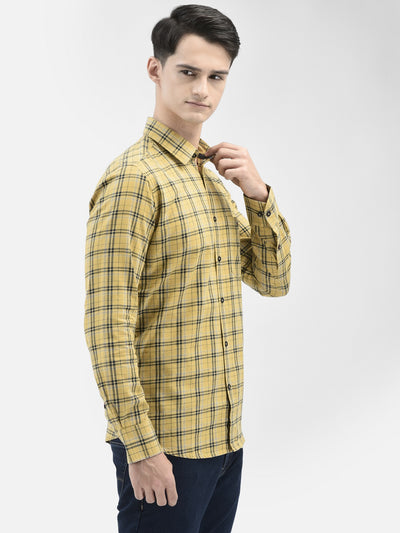 Mustard Checked Shirt