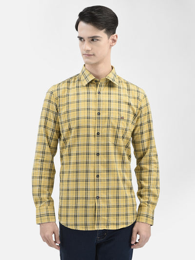 Mustard Checked Shirt