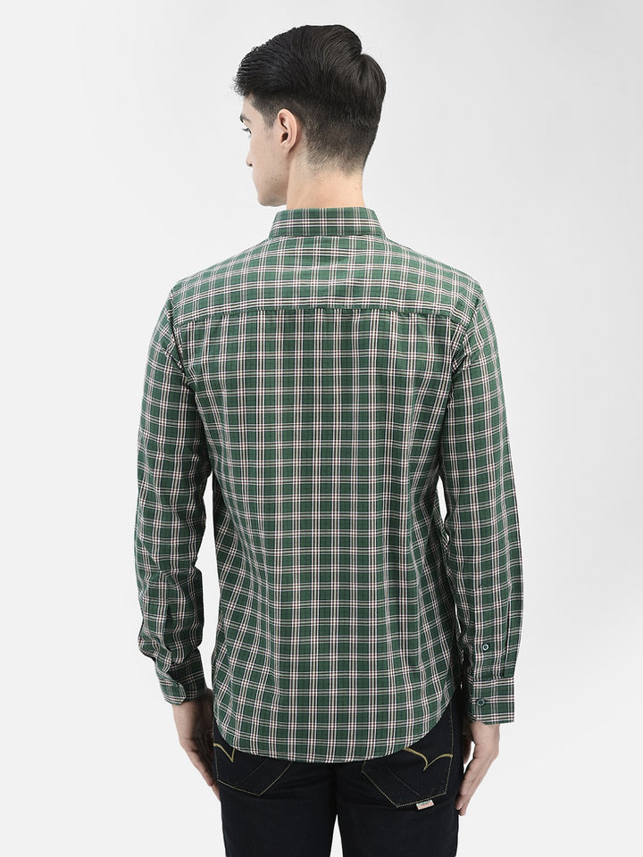 Green Checked Shirt
