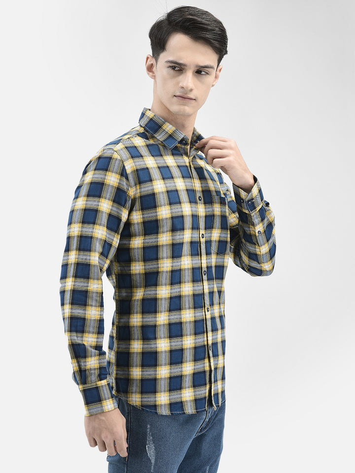 Mustard Checked Shirt