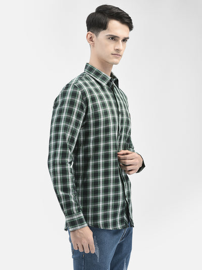 Green Checked Shirt