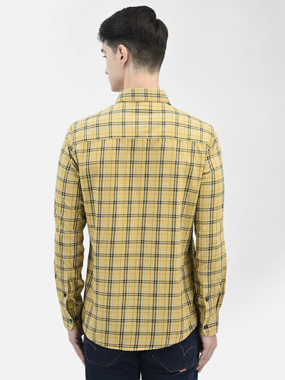 Mustard Checked Shirt