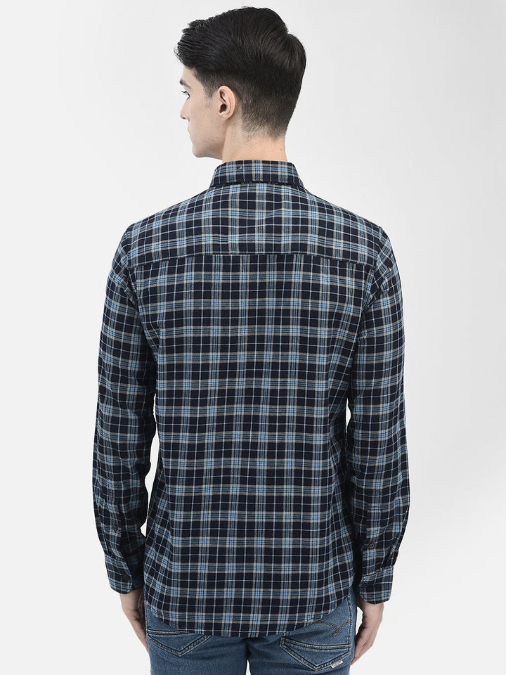 Blue Checked Shirt