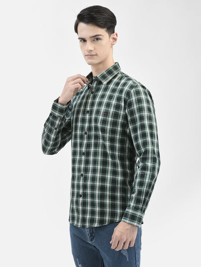Green Checked Shirt