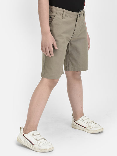 Olive Chino Shorts